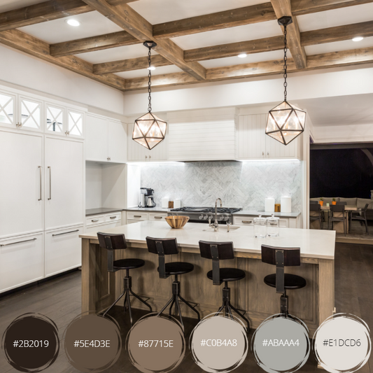 Farmhouse Industrial Color Palette Trends 