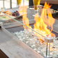 KINNEY - 55" - Rectangular Gas Fire Pit Table