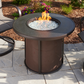 STONEFIRE - Round Gas Fire Pit Table - More Colors