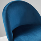 SATARO - Velvet Fabric Adjustable Air Lift Swivel Stool - More Colors