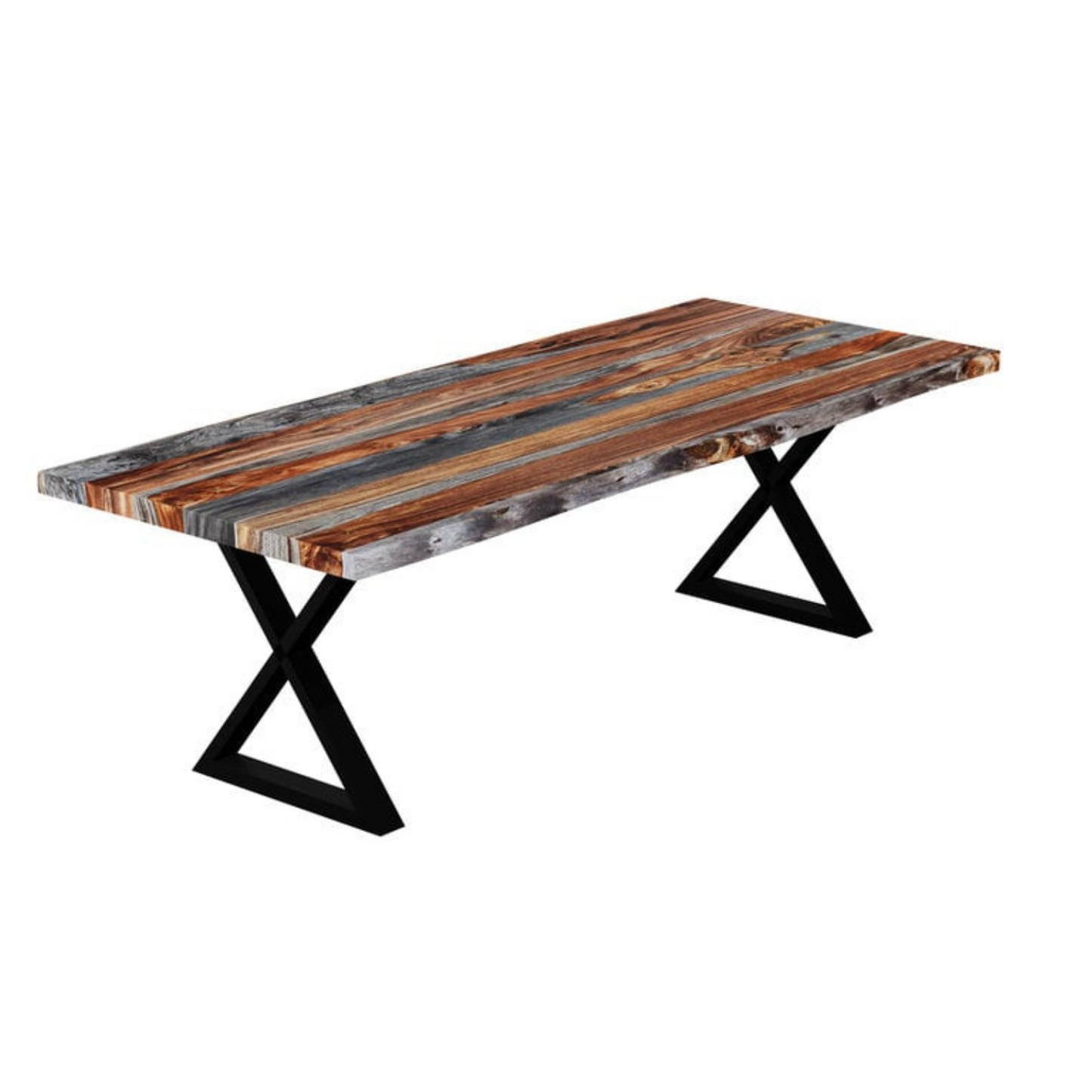 [TOP ONLY] Dining Table - Live Edge Sheesham Wood - More Sizes