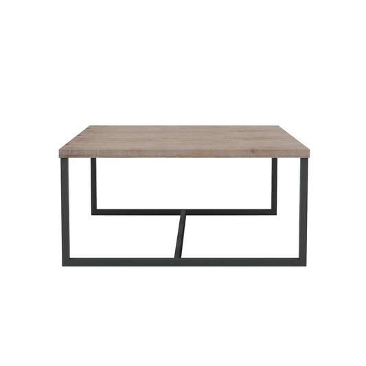 "Add industrial charm to your living room with the Irondale Square Coffee Table. Crafted from solid acacia wood with sturdy Iron legs in Mocha Grey finish. Ample space for magazines and art pieces. Enhance aesthetics and showcase refined taste. A standout addition that instills a sense of pride."