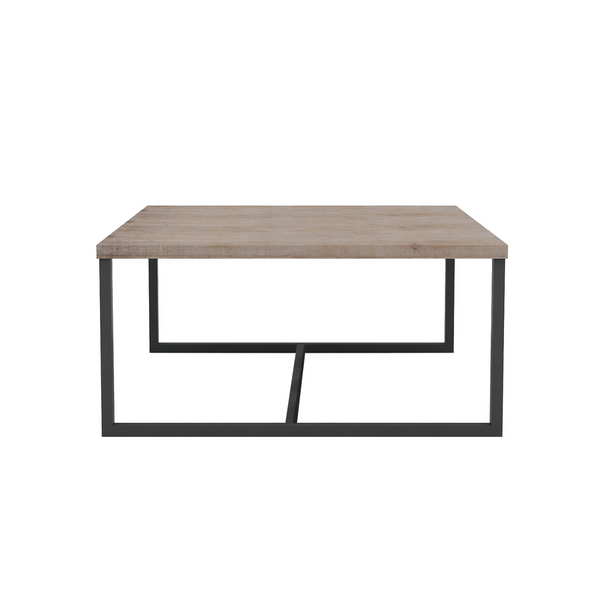 Add industrial charm to your living room with the Irondale Square Coffee Table. Crafted from solid acacia wood with sturdy Iron legs in Mocha Grey finish. Ample space for magazines and art pieces. Enhance aesthetics and showcase refined taste. A standout addition that instills a sense of pride.