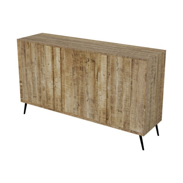 The 59'' sideboard is a rustic buffet for the modern home. With its clean lines  and vintage-inspired design, it's perfect for your dining room, kitchen, or even  office.