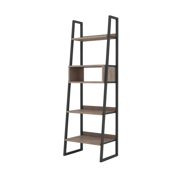 Introducing the Irondale Modular Bookcase, a timeless fusion of industrial and rustic aesthetics. Meticulously handcrafted from premier Acacia wood, it offers ample storage and decor display. Grey iron frame complements soft wood grains. Exude an industrial vibe with urban sophistication and rustic allure.