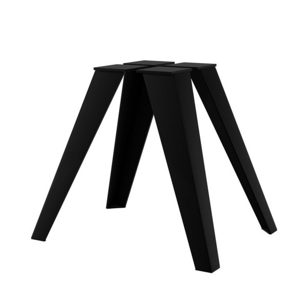 My prime furniture black ROCKET table legs are a beautiful and durable option for your dining room. They are made from steel and offer the perfect balance between resistance and durability.