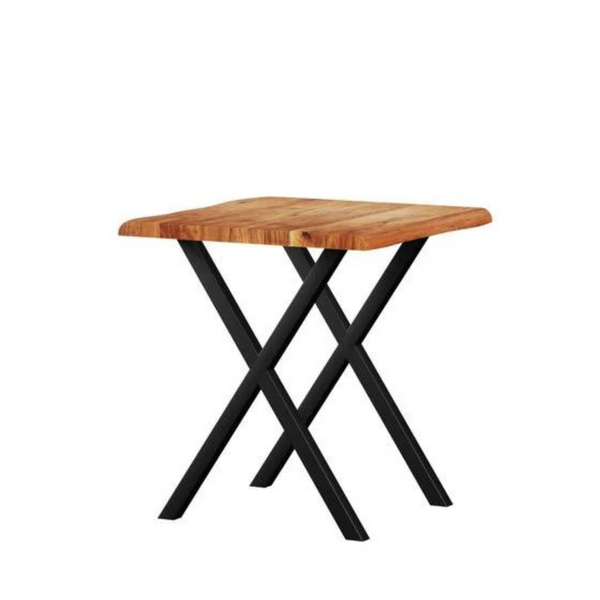 Modern, durable, and comfortable. This set of tables are made from natural acacia wood in a brown finish. The minimal design will pair well with any space.