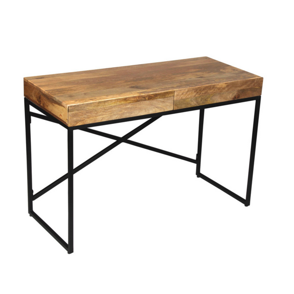 The Mango wood console is a beautiful and functional piece of furniture. It can be used as a kitchen desk, office desk, or console table in any room of your home.