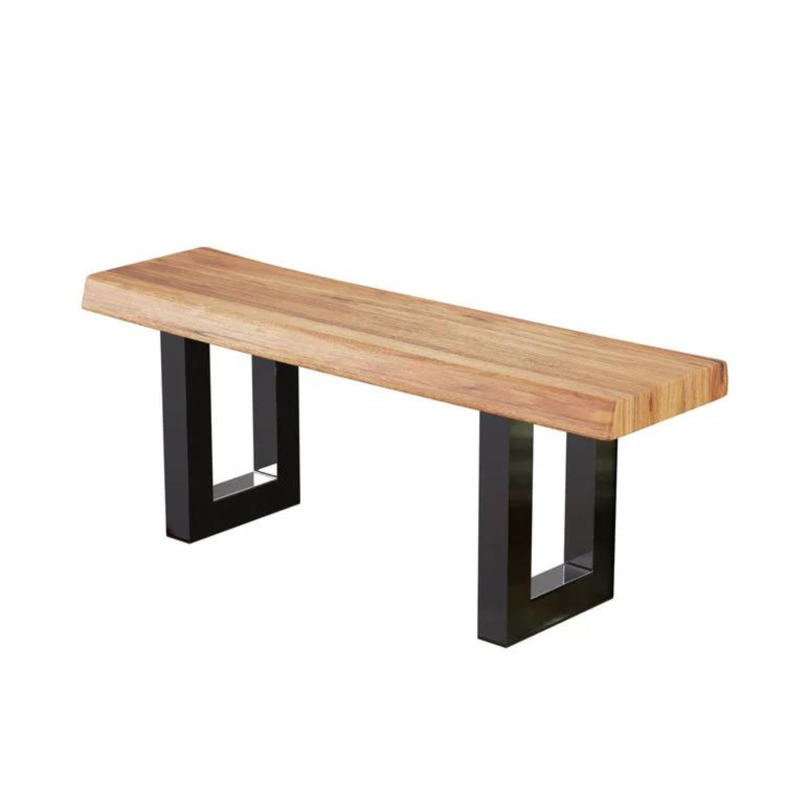 Wood is a renewable and sustainable material, making it environmentally friendly. This Bench Acacia Wood is handcrafted from sustainable wood and only uses eco-friendly dyes.