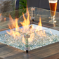 Fire Pit Linear Glass Wind Guards - More Sizes