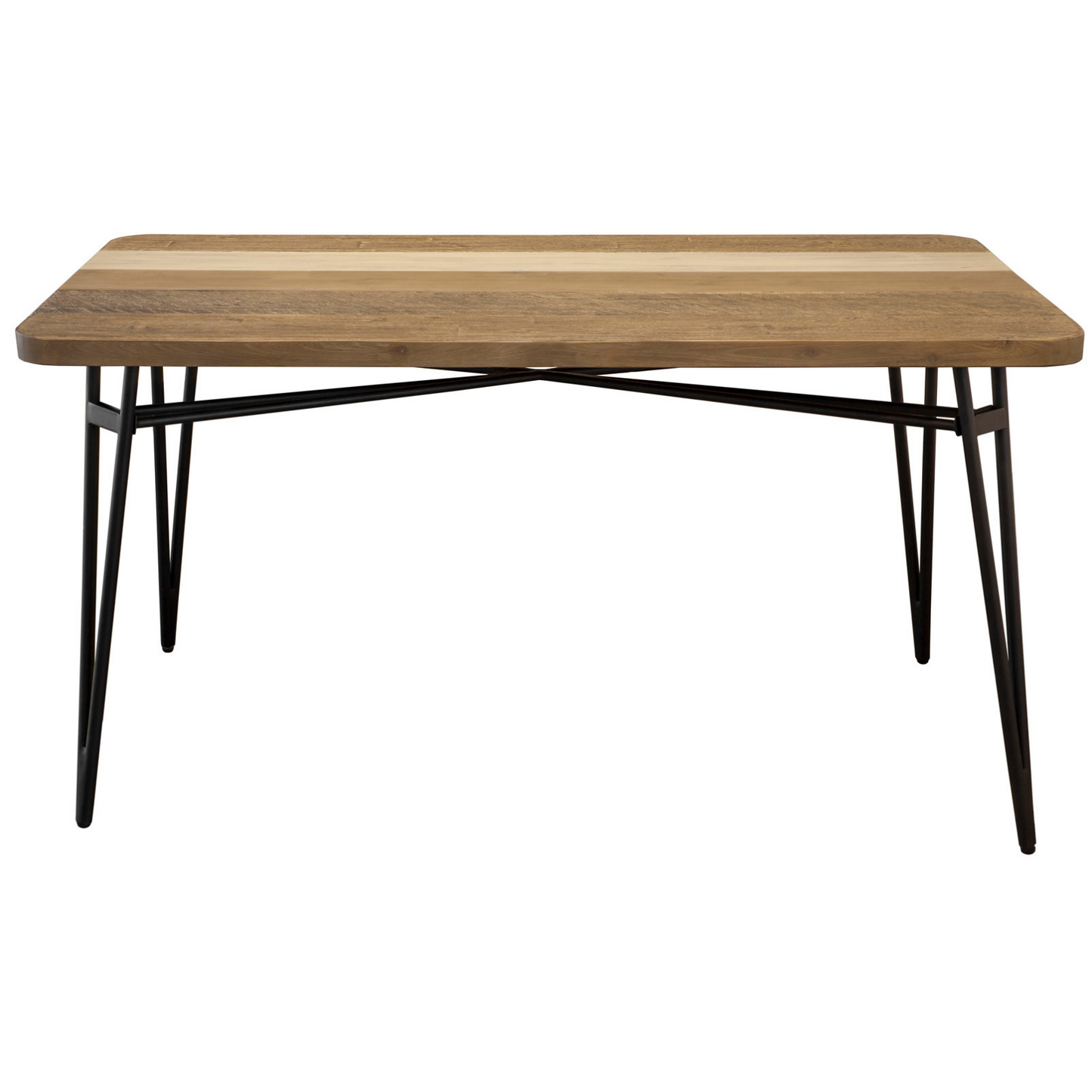 METRO NOIR HAVANA DINING TABLE - Acacia Wood/Iron