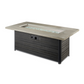 CEDAR RIDGE - 61" - Linear Gas Fire Pit Table