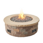 BRONSON - DIY - Block Round Gas Fire Pit Kit - All In One