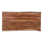 VIRAG - 70" Solid Acacia Wood Dining Table - Live Edge