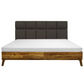 REMIX BED - Acacia wood/Polyester Upholstery/RubberWood - More Sizes