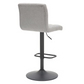 DEX II - Fabric Upholstered Adjustable Air Lift Swivel Stool (set of 2) - More Colors