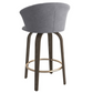 TULA - Counter Stool - Velvet Fabric - 360° Swivel Seat - More Colors