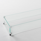 Fire Pit Linear Glass Wind Guards - More Sizes