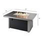 CADEN - 44" - Rectangular Gas Fire Pit Table