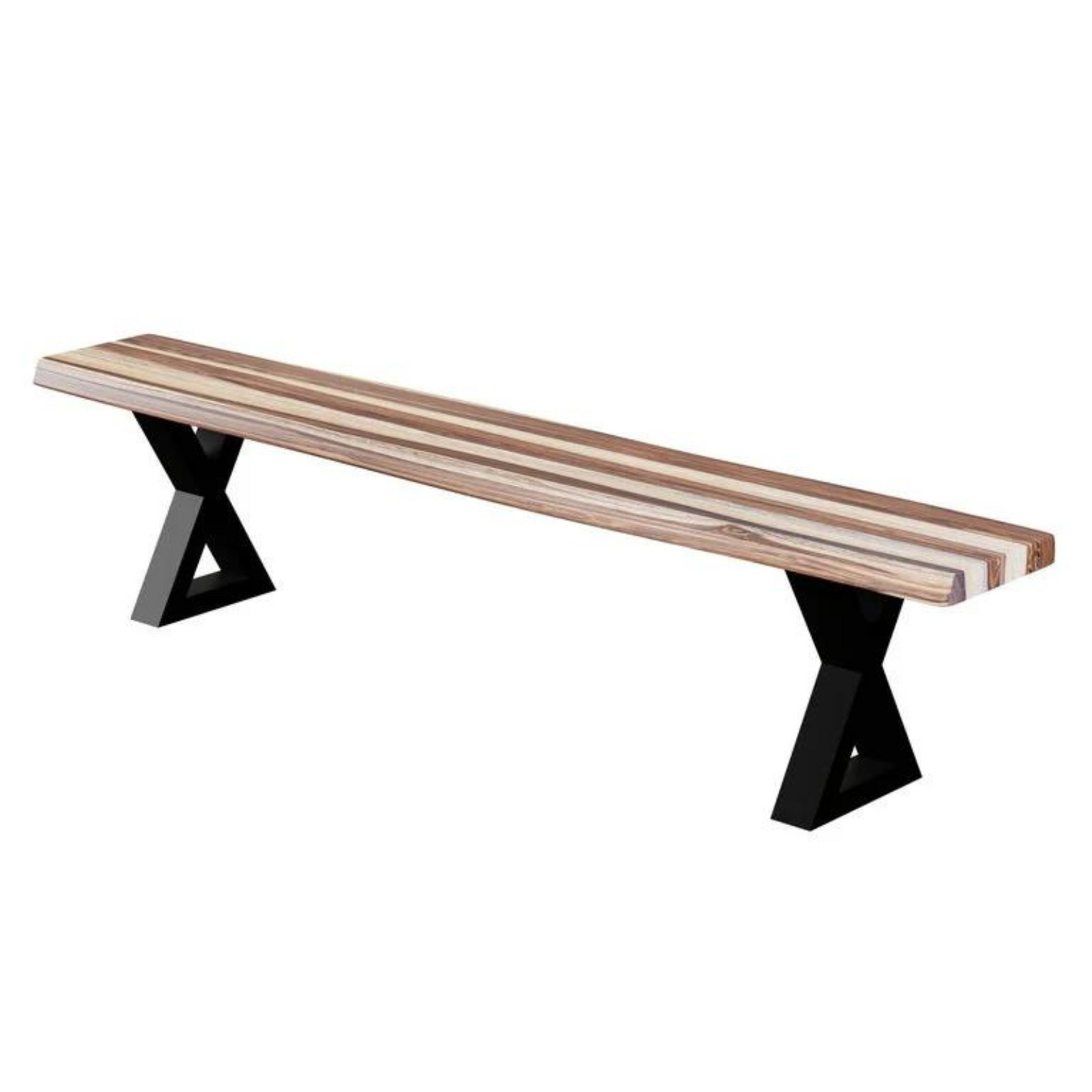 [TOP ONLY] Live Edge Sheesham Wood Bench - More Sizes