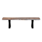 [TOP ONLY] Live Edge Sheesham Wood Bench - More Sizes