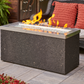 STAINLESS STELL KEY LARGO - 48" - Linear Gas Fire Pit Table
