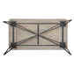 METRO NOIR HAVANA DINING TABLE - Acacia Wood/Iron