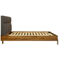 REMIX BED - Acacia wood/Polyester Upholstery/RubberWood - More Sizes