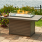 BROOKS - 50" - Rectangular Gas Fire Pit Table