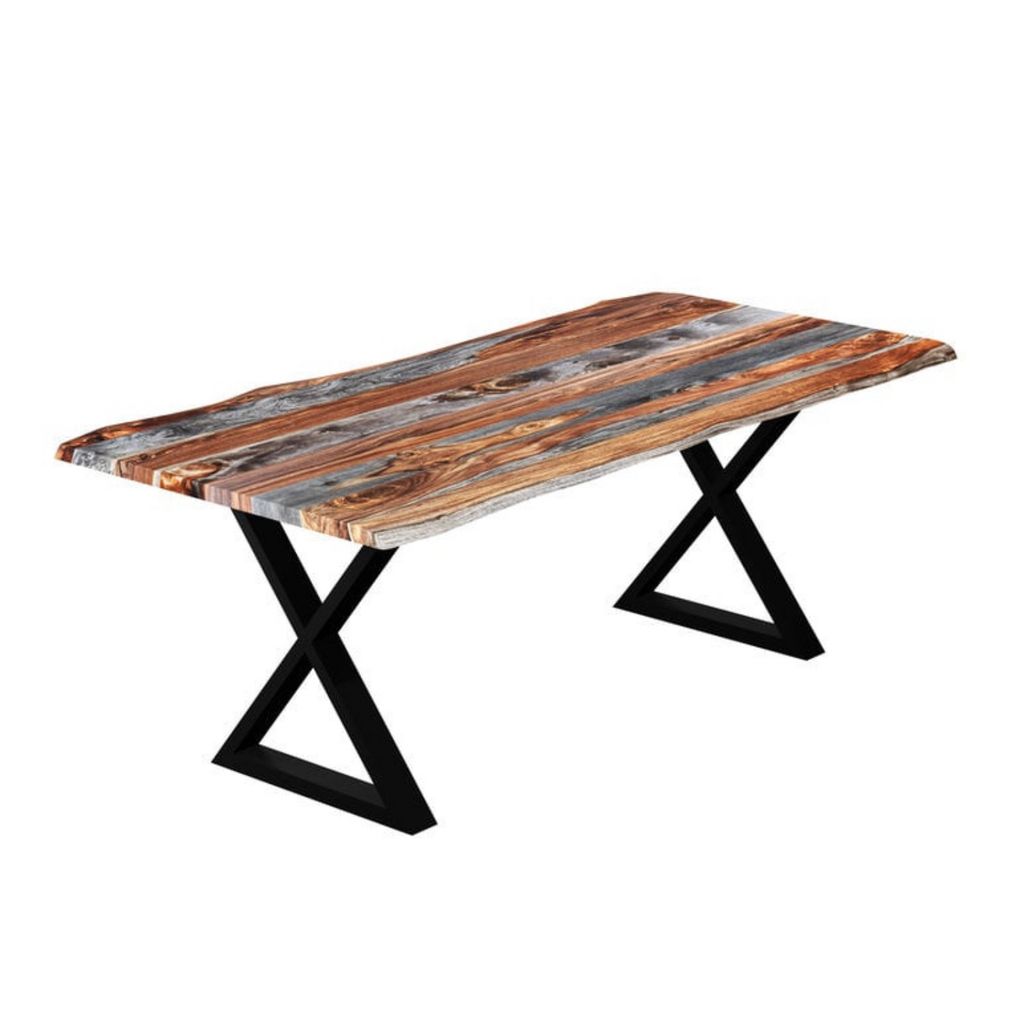 [TOP ONLY] Dining Table - Live Edge Sheesham Wood - More Sizes