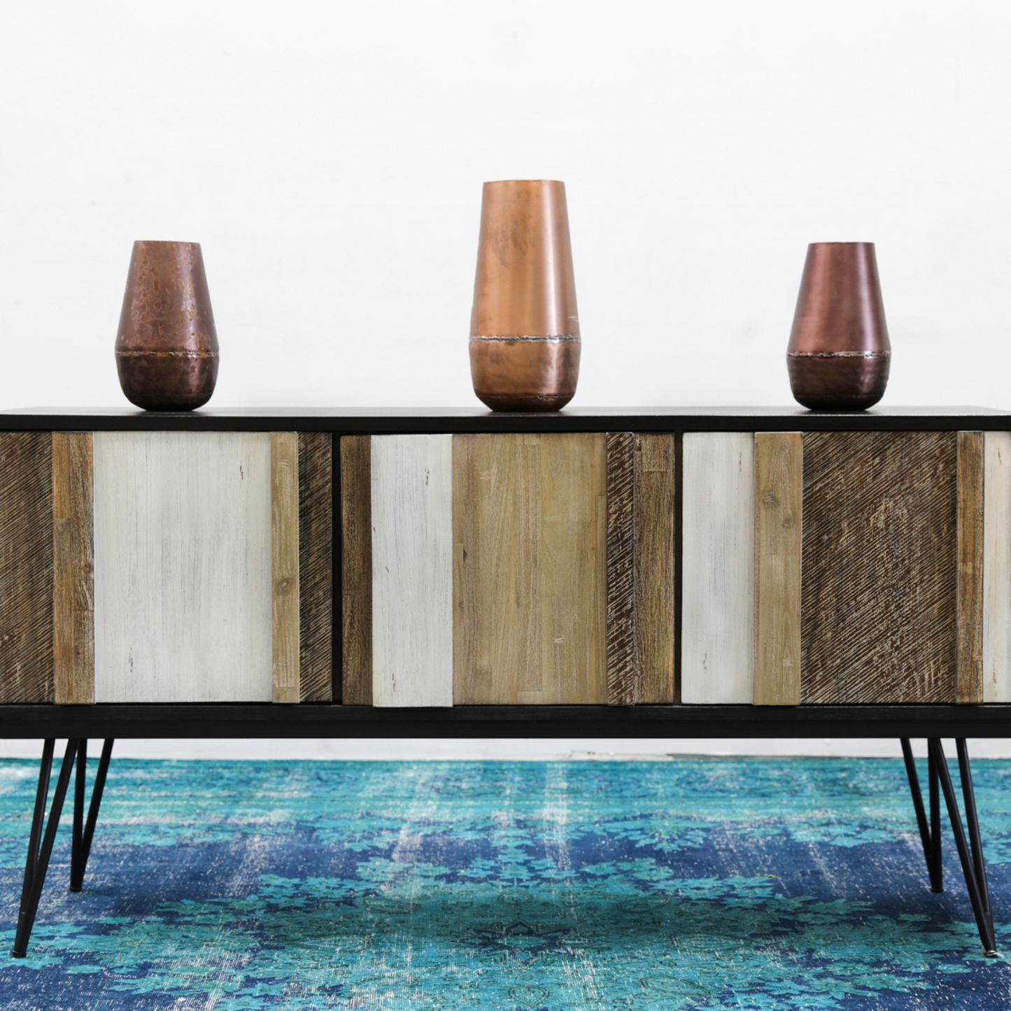 METRO NOIR HAVANA SIDEBOARD - Acacia Wood/Iron