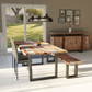 [TOP ONLY] Dining Table - Live Edge Sheesham Wood - More Sizes