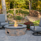 BRONSON - DIY - Block Round Gas Fire Pit Kit - All In One