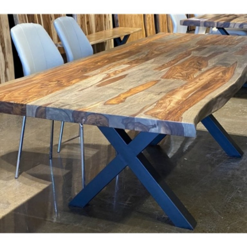 [TOP ONLY] Dining Table - Live Edge Sheesham Wood - More Sizes