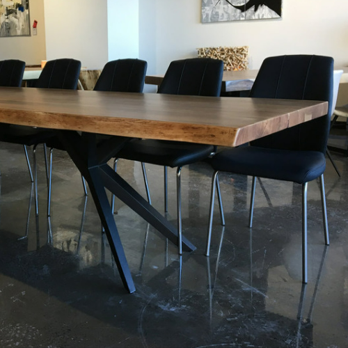 [TOP ONLY] Dining Table - Live Edge Acacia Wood - More Sizes