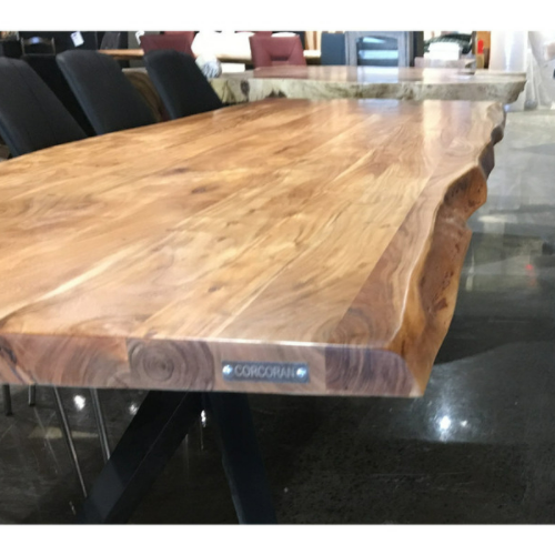 [TOP ONLY] Dining Table - Live Edge Acacia Wood - More Sizes